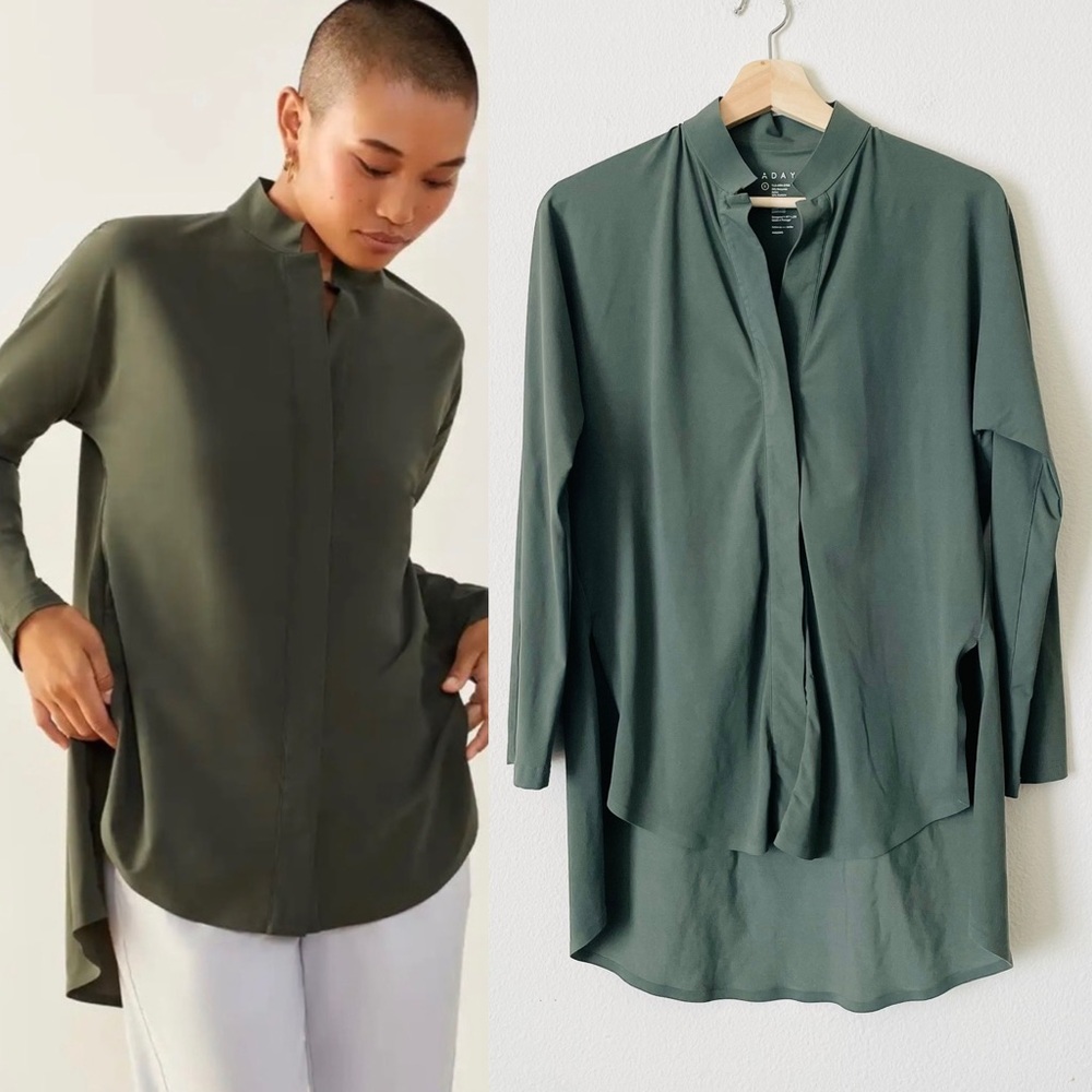 Aday Small Something Borrowed Button Up Shirt In … - image 1